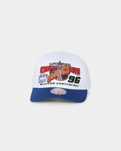 Mitchell & Ness Seattle Supersonics Champions '1996 Bulls VS Sonics NBA Finals' Deadstock Snapback White