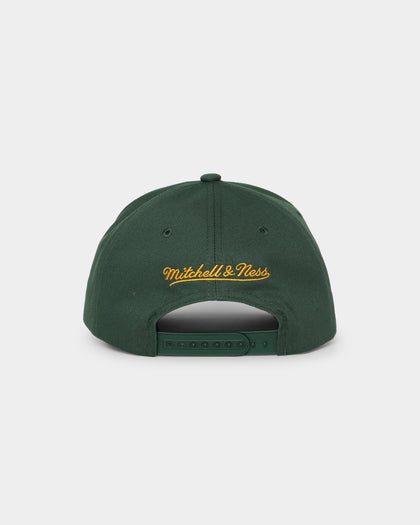 Mitchell & Ness Seattle Sonics West Conference '1996 Bulls VS Sonics NBA Finals' Deadstock Snapback Faded Green
