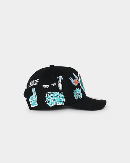 Mitchell & Ness Memphis Grizzlies 'Hand Drawn Doodle' Pro Crown Snapback Black
