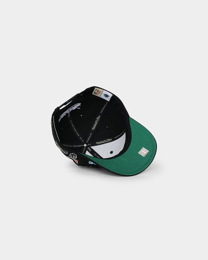 Mitchell & Ness Memphis Grizzlies 'Hand Drawn Doodle' Pro Crown Snapback Black