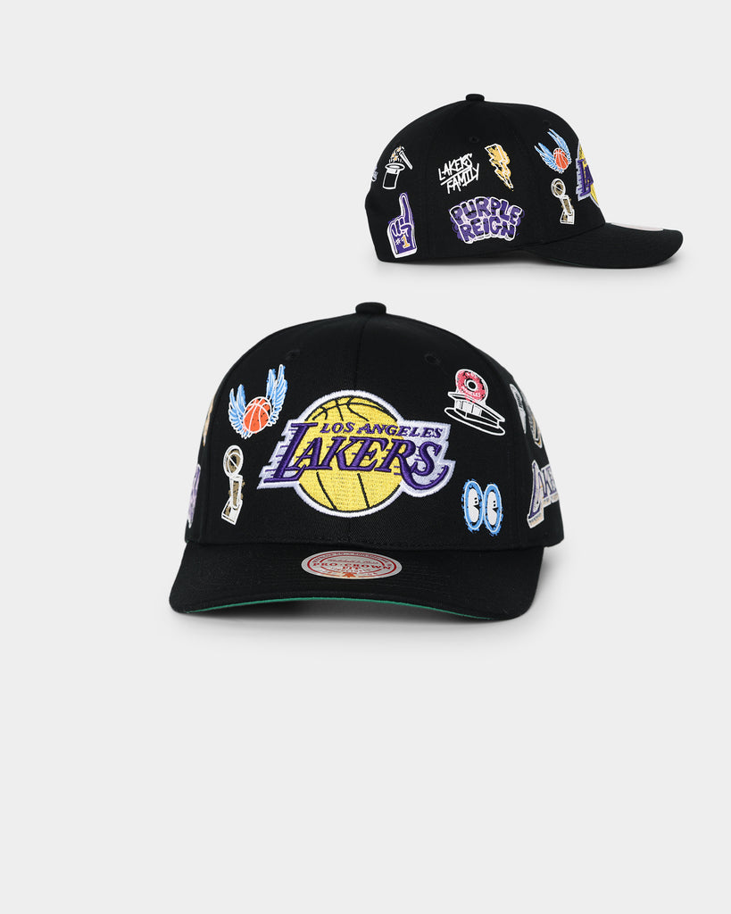 Los Angeles Lakers L Logo SnapBack Hat Mitchell & Ness