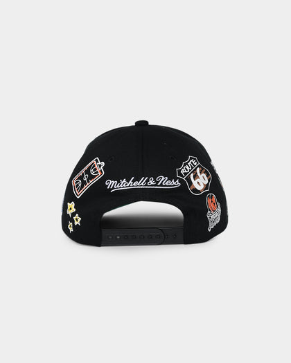 Mitchell & Ness Phoenix Suns 'Hand Drawn Doodle' Pro Crown Snapback Black