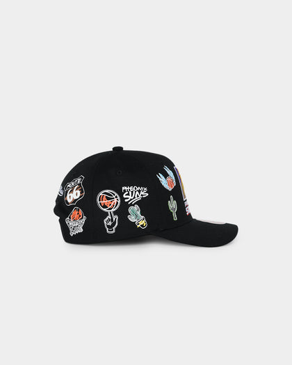Mitchell & Ness Phoenix Suns 'Hand Drawn Doodle' Pro Crown Snapback Black