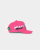 Mitchell & Ness Miami Heat 'Highway' Pro Crown Snapback Pink