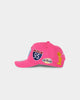 Mitchell & Ness Miami Heat 'Highway' Pro Crown Snapback Pink