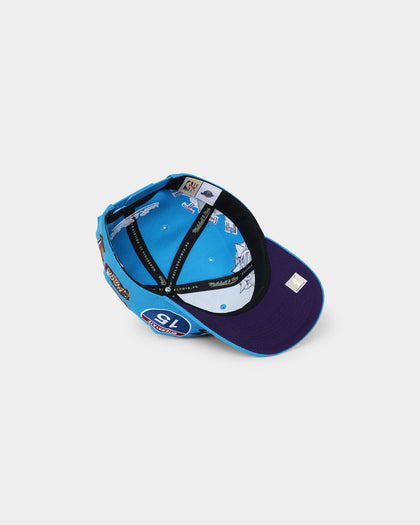 Mitchell & Ness Utah Jazz 'Highway' Pro Crown Snapback Light Blue