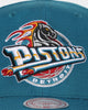 Mitchell & Ness Detroit Pistons 'Highway' Pro Crown Snapback Dark Teal