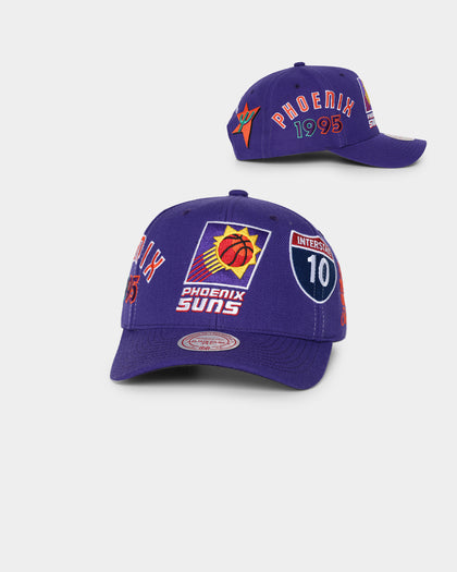 Mitchell & Ness Phoenix suns 'Highway' Pro Crown Snapback Purple