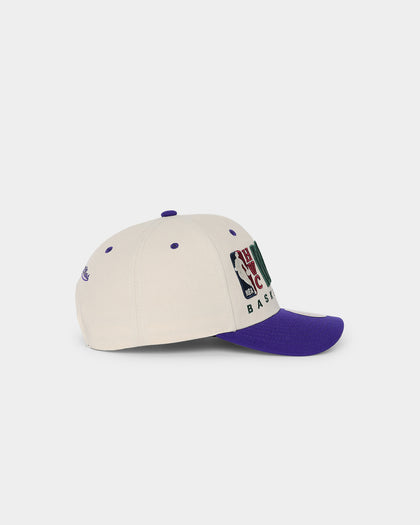 Mitchell & Ness Milwaukee Bucks '90s Training Camp' Pro Crown Snapback Cream