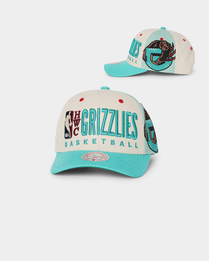 Mitchell & Ness Vancouver Grizzlies '90s Training Camp' Pro Crown Snapback Cream