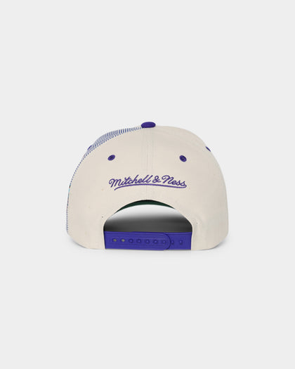 Mitchell & Ness Utah Jazz '90s Training Camp' Pro Crown Snapback Cream