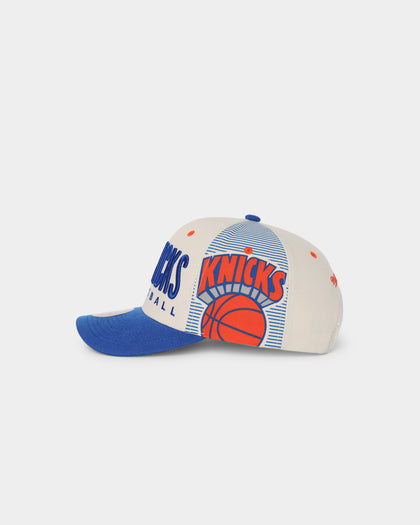 Mitchell & Ness New York Knicks '90s Training Camp' Pro Crown Snapback Cream
