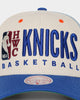 Mitchell & Ness New York Knicks '90s Training Camp' Pro Crown Snapback Cream