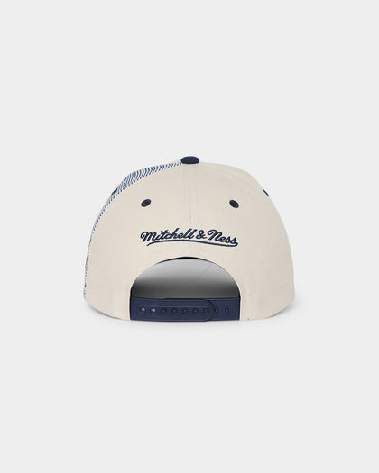 Mitchell & Ness Brooklyn Nets '90s Training Camp' Pro Crown Snapback Cream