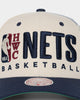 Mitchell & Ness Brooklyn Nets '90s Training Camp' Pro Crown Snapback Cream