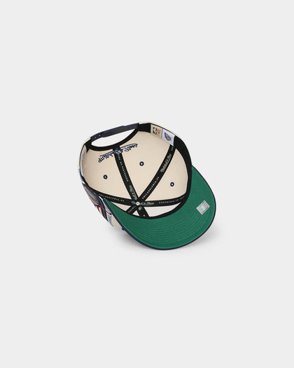 Mitchell & Ness Brooklyn Nets '90s Training Camp' Pro Crown Snapback Cream