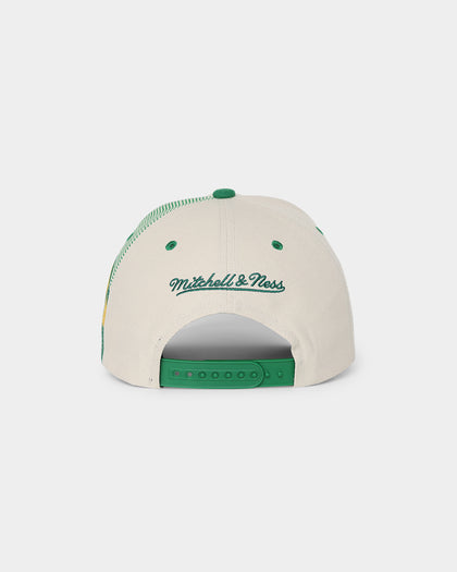 Mitchell & Ness Seattle Sonics '90s Training Camp' Pro Crown Snapback Cream