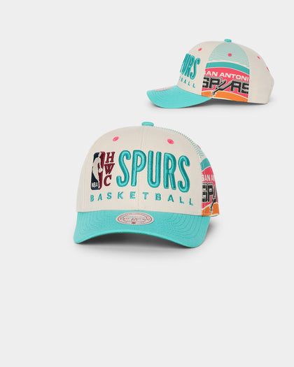 Mitchell & Ness San Antonio Spurs '90s Training Camp' Pro Crown Snapback Cream