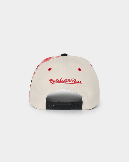 Mitchell & Ness Philadelphia 76ers '90s Training Camp' Pro Crown Snapback Cream