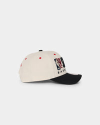 Mitchell & Ness Philadelphia 76ers '90s Training Camp' Pro Crown Snapback Cream