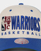 Mitchell & Ness Golden State Warriors '90s Training Camp' Pro Crown Snapback Cream