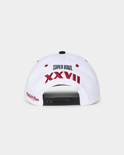 Mitchell & Ness Dallas Cowboys Super Bowl XXVII 'Dallas Cowboys Champs' Deadstock Snapback Vintage White