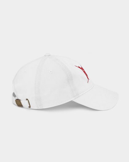 Goat Crew Metal Strapback White
