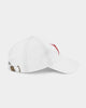 Goat Crew Metal Strapback White