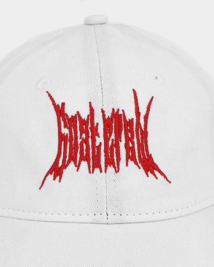 Goat Crew Metal Strapback White