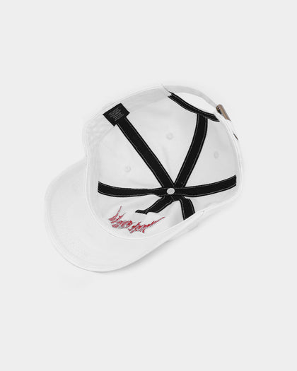 Goat Crew Metal Strapback White