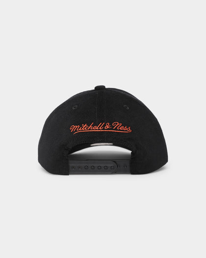 Mitchell & Ness Miami Dolphins Corduroy Script Deadstock Snapback Black