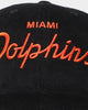 Mitchell & Ness Miami Dolphins Corduroy Script Deadstock Snapback Black