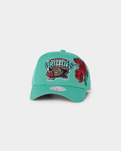 Mitchell & Ness Vancouver Grizzlies 'Roses HWC' Pro Crown Snapback Teal