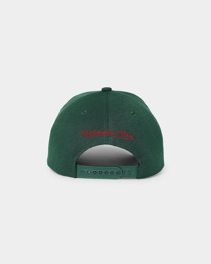 Mitchell & Ness Seattle Sonics 'Roses HWC' Pro Crown Snapback Green