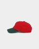 47 Brand Los Angeles Dodgers 'Scarlet Pines' Clean Up Strapback Red/Dark Green