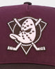 47 Brand Anaheim Ducks 'Bacon Me Crazy' MVP DT Snapback Dark Maroon/Brown