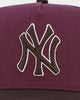 47 Brand New York Yankees 'Bacon Me Crazy' MVP DT Snapback Dark Maroon/Brown