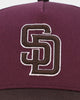 47 Brand San Diego Padres 'Bacon Me Crazy' MVP DT Snapback Dark Maroon/Brown
