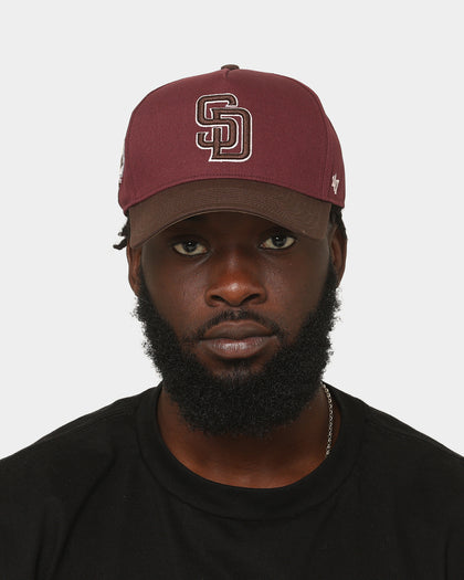 47 Brand San Diego Padres 'Bacon Me Crazy' MVP DT Snapback Dark Maroon/Brown