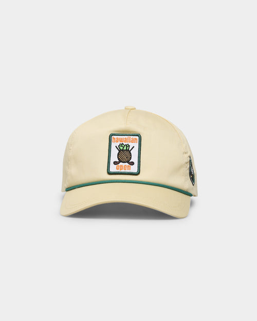 American Needle Hawaiian Open Snapback Lemon