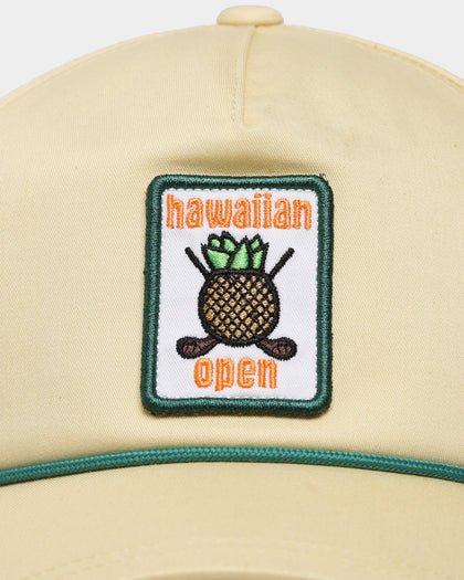 American Needle Hawaiian Open Snapback Lemon