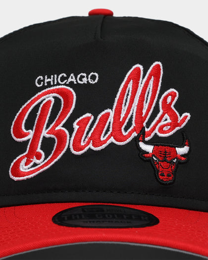 New Era Chicago Bulls '2Tone Team Script' Golfer Snapback Original Team Colours