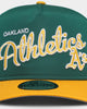 New Era Oakland Athletics '2Tone Team Script' Golfer Snapback Original Team Colours