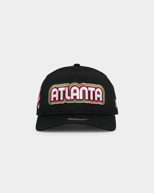 New Era Atlanta Braves 'Retro Black Prolight' Golfer Snapback Black