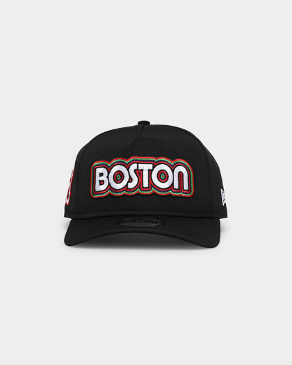 New Era Boston Red Sox 'Retro Black Prolight' Golfer Snapback Black
