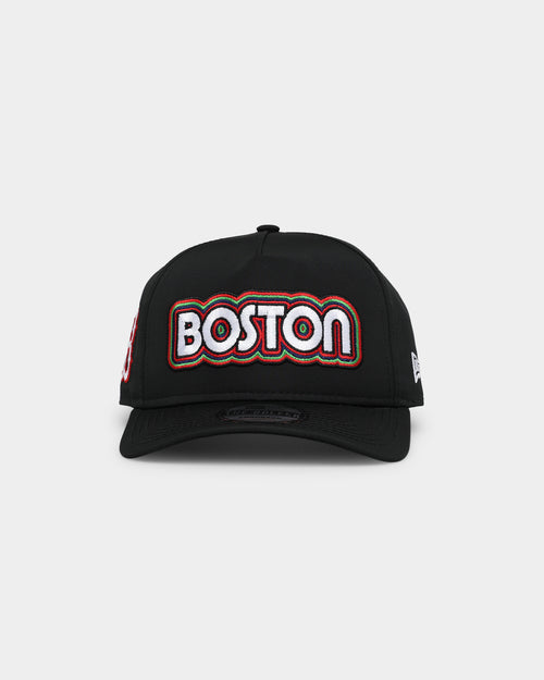 New Era Boston Red Sox 'Retro Black Prolight' Golfer Snapback Black