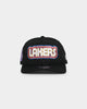 New Era Los Angeles Lakers 'Retro Black Prolight' Golfer Snapback Black