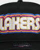New Era Los Angeles Lakers 'Retro Black Prolight' Golfer Snapback Black