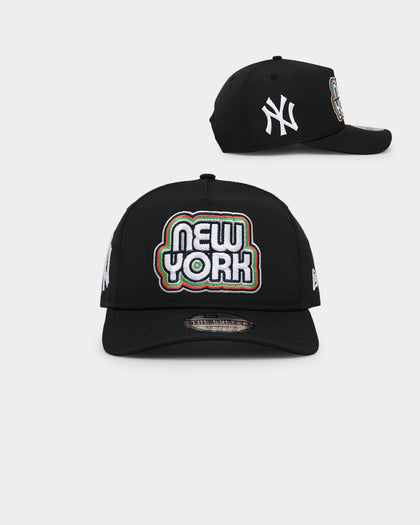 New Era New York Yankees 'Retro Black Prolight' Golfer Snapback Black