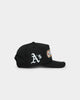 New Era Oakland Athletics 'Retro Black Prolight' Golfer Snapback Black